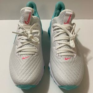 Nike Air Zoom Infinity Tour “White Aurora Green” Golf Shoes Size M5/W6.5